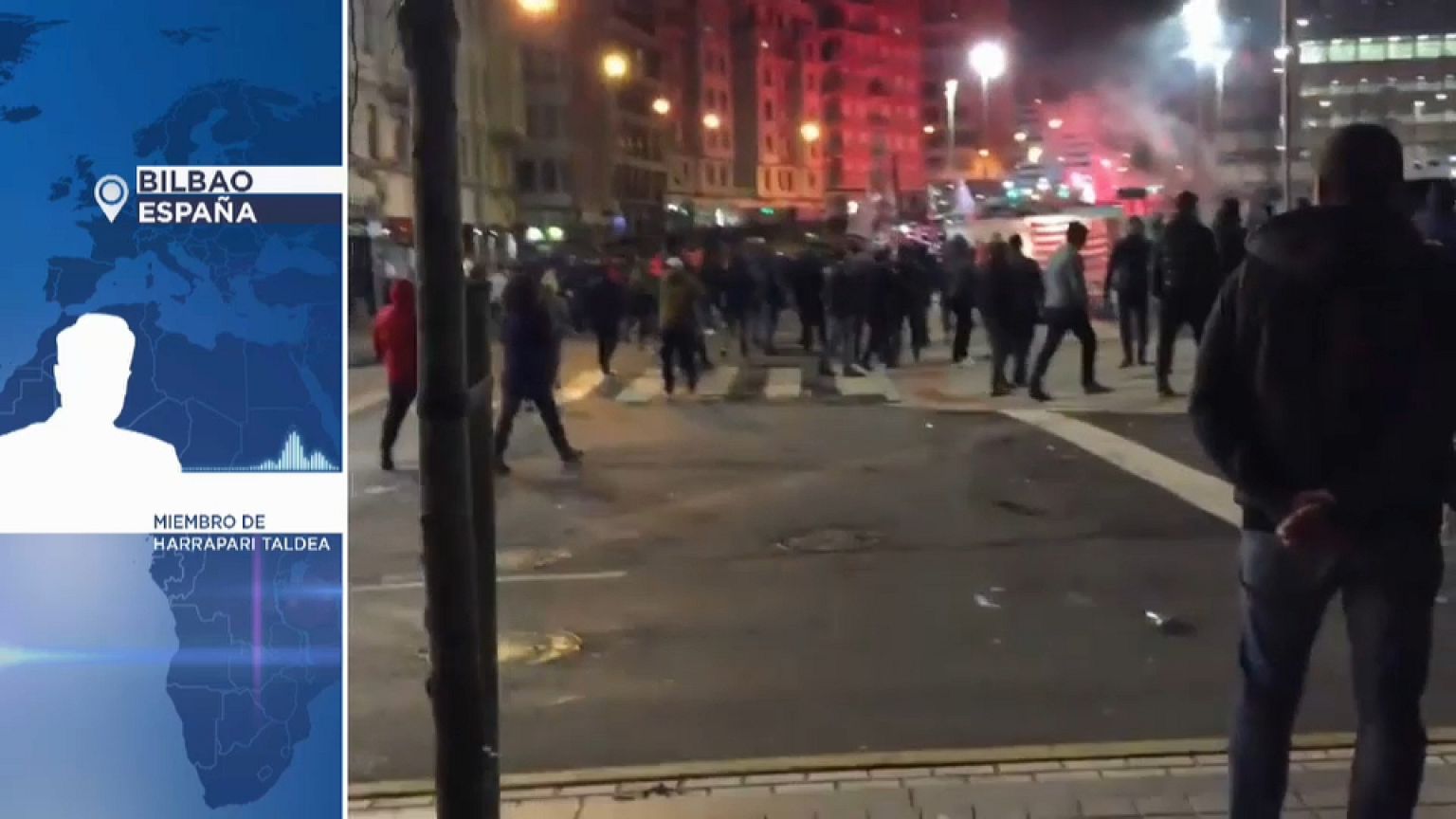 Un seguidor del Athletic cuenta cómo salió ileso de una "embestida" de ultras rusos