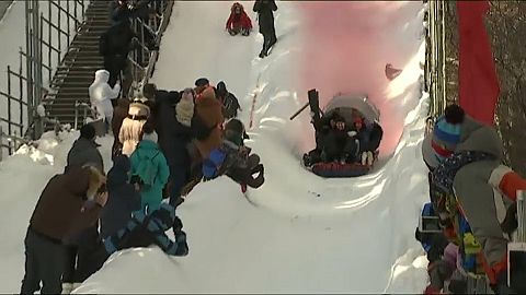 Bobsleigh à l'ancienne