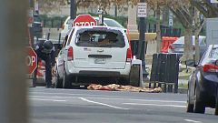 Una furgoneta se estrella frente a la Casa Blanca