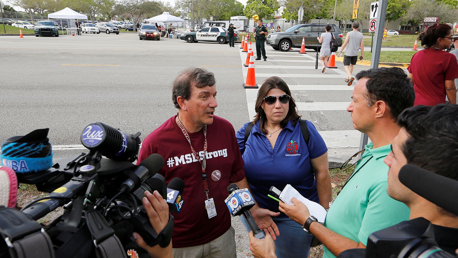 Tras el tiroteo en el insituto de Parkland, los profesores vuelven a las aulas