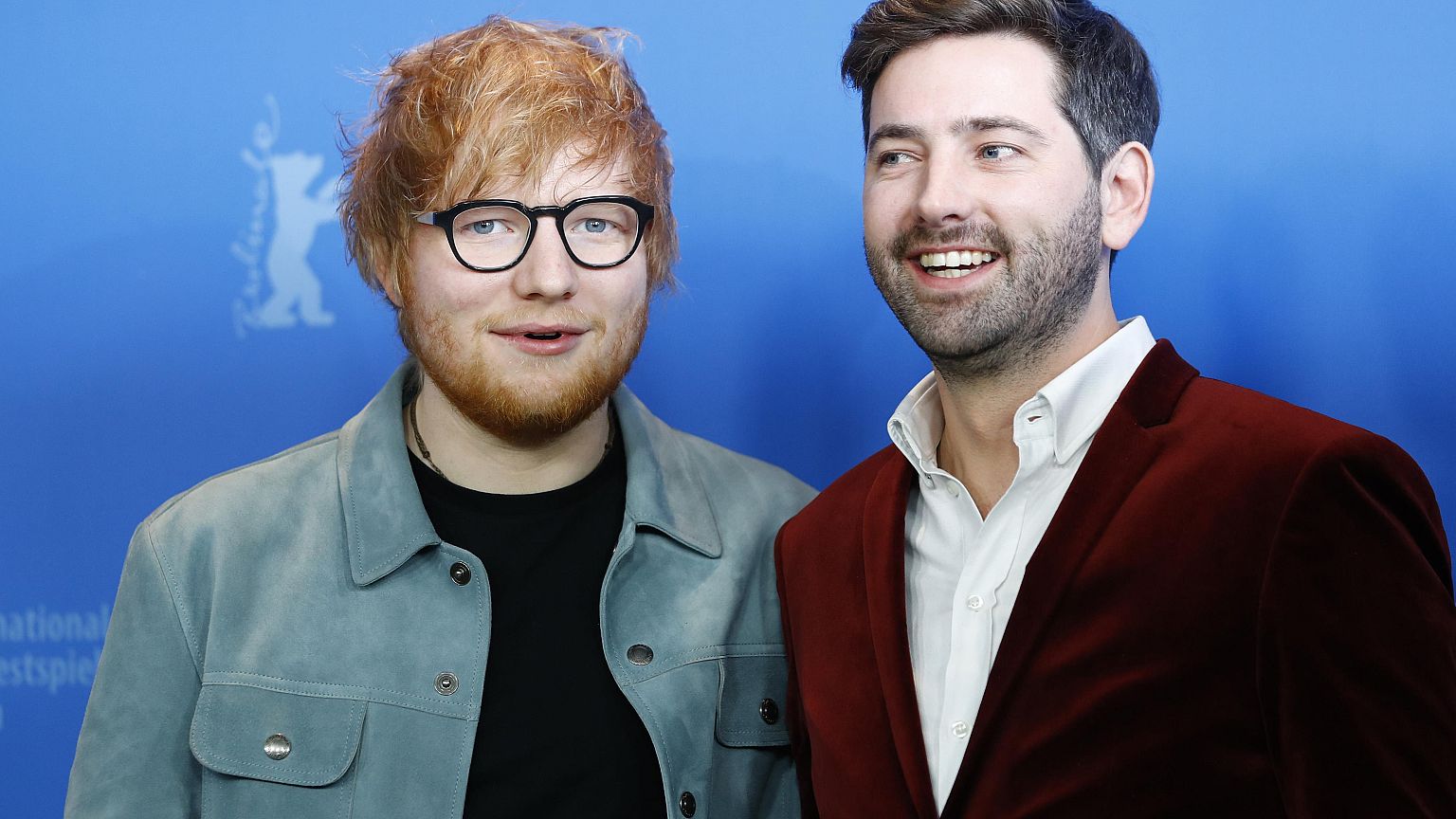 El cantante Ed Sheeran, estrella de la Berlinale