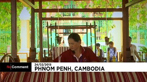 Mais longo cachecol do mundo é do Camboja