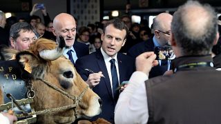 Emmanuel Macron, abucheado en el Salón de la Agricultura