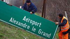 Un geste d'apaisement... aéroportuaire