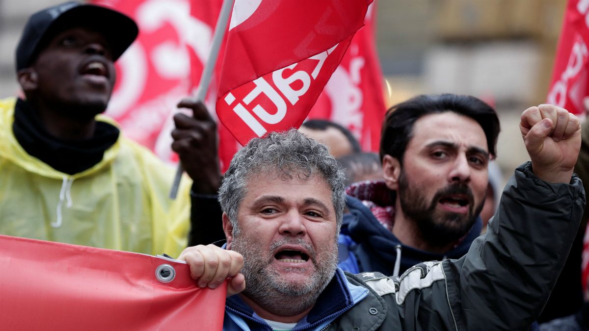   فعالان ضد فاشیست در پایتخت ایتالیا تظاهرات کردند