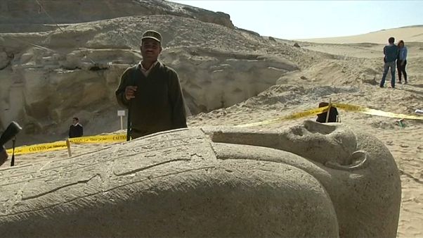 De nouvelles tombes antiques découvertes dans le désert De nouvelles tombes antiques découvertes dans le désert
