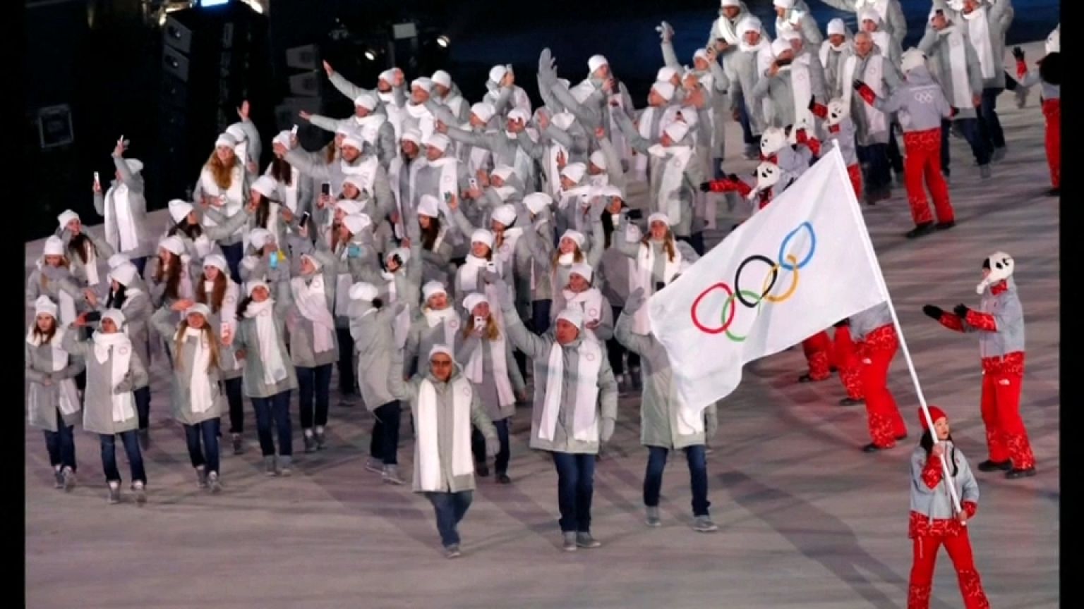Dürfen russische Sportler Flagge zeigen?
