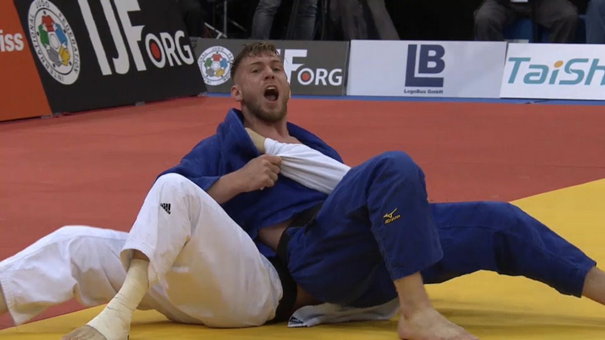 Judo Grand Slam Düsseldorf 2018: Dominic Ressel gewinnt Bronze