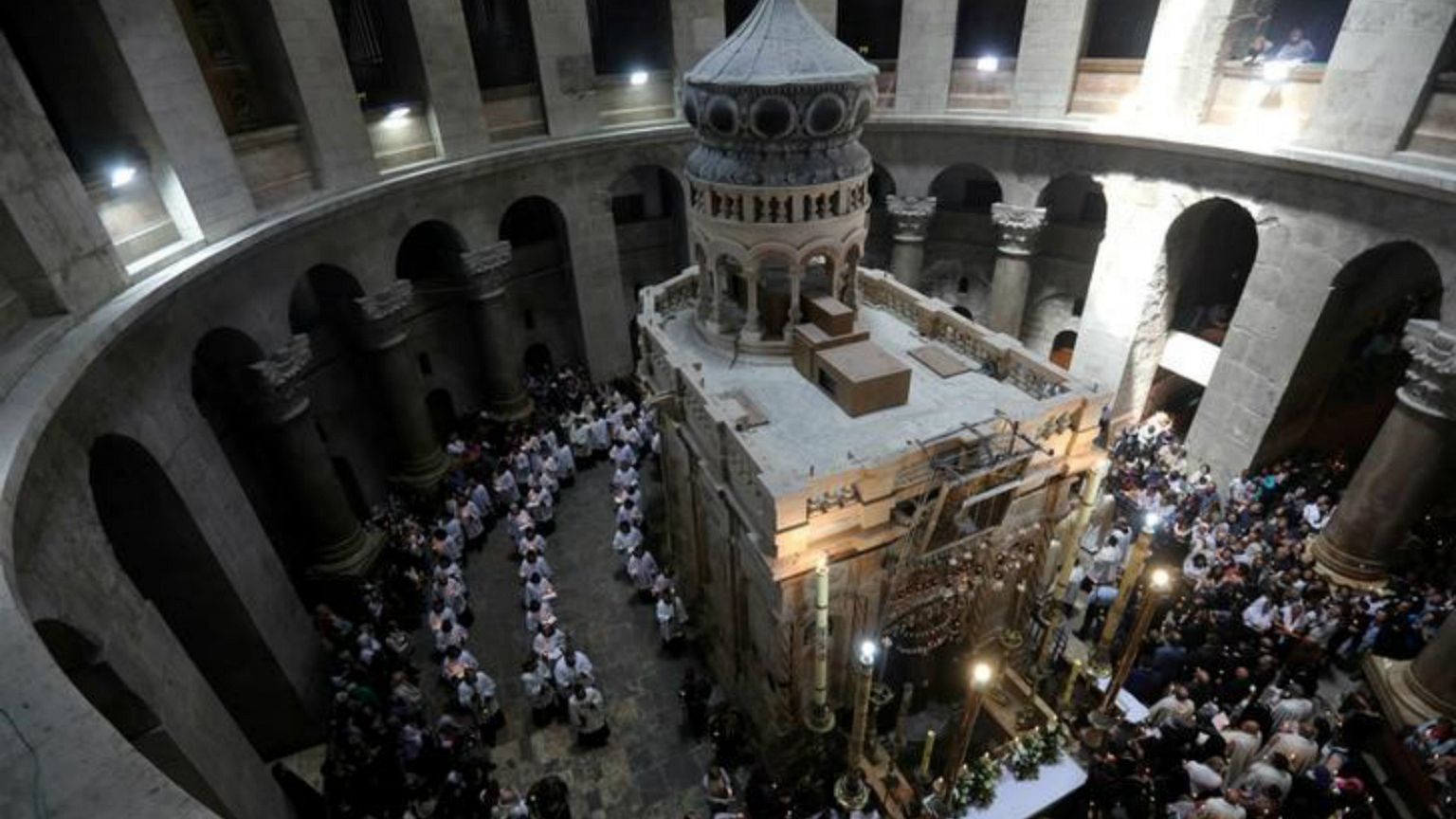 إغلاق كنيسة القيامة بالقدس احتجاجا على السياسة الإسرائيلية الخاصة بالضرائب والأراضي