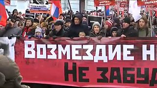 Borisz Nyemcovra emlékeztek Moszkvában