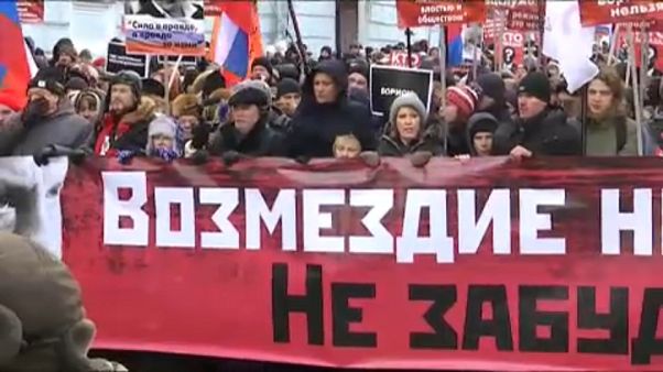 Borisz Nyemcovra emlékeztek Moszkvában Borisz Nyemcovra emlékeztek Moszkvában