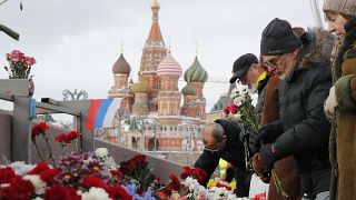 Rassemblement en hommage à Boris Nemtsov à Moscou