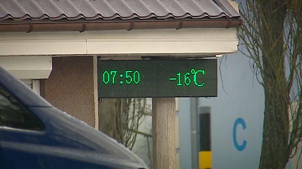 Une vague de froid sibérien déferle sur l'Europe Une vague de froid sibérien déferle sur l'Europe
