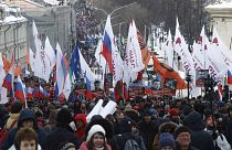 هزاران نفر در سالگرد قتل بوریس نمتسوف خواستار خروج پوتین از قدرت شدند
