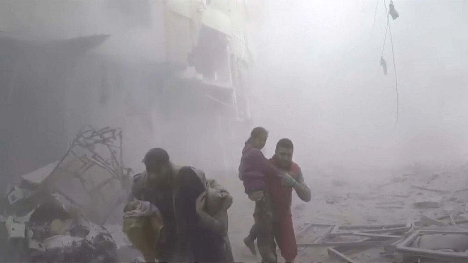Bombardeos sin tregua sobre Guta Oriental