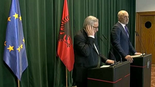 Οι ελληνοαλβανικές σχέσεις απασχόλησαν την συνάντηση Γιούνκερ - Ράμα Οι ελληνοαλβανικές σχέσεις απασχόλησαν την συνάντηση Γιούνκερ - Ράμα