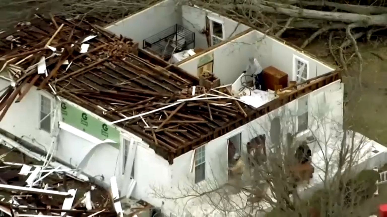 Deadly tornadoes in USA