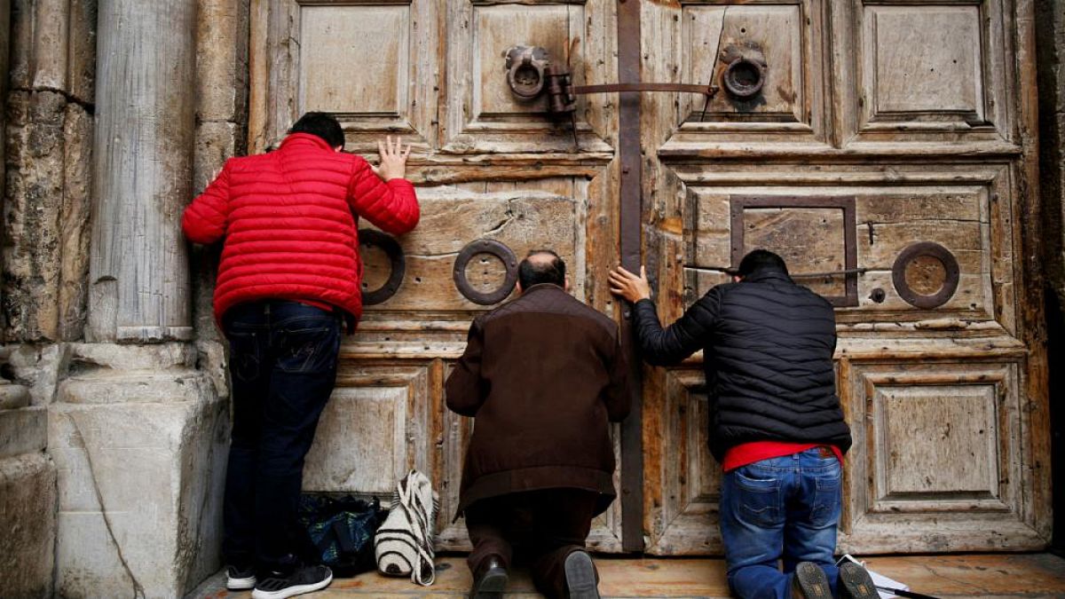 Kudüs: Kıyamet Kilisesi İsrail'in kararına tepki amacıyla kapatıldı