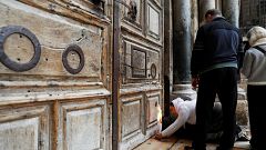 Il Santo Sepolcro in sciopero