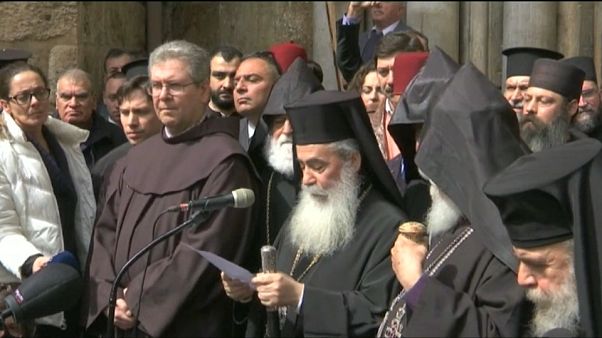 Polémica por los impuestos a las Iglesias cristianas de Jerusalén Polémica por los impuestos a las Iglesias cristianas de Jerusalén