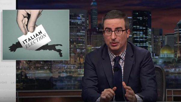 Elezioni: John Oliver si fa beffe dei politici italiani Elezioni: John Oliver si fa beffe dei politici italiani