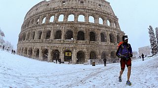 Correr em torno do Coliseu revelou-se um pouco "arrepiante"