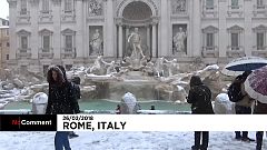 Burian visita Roma