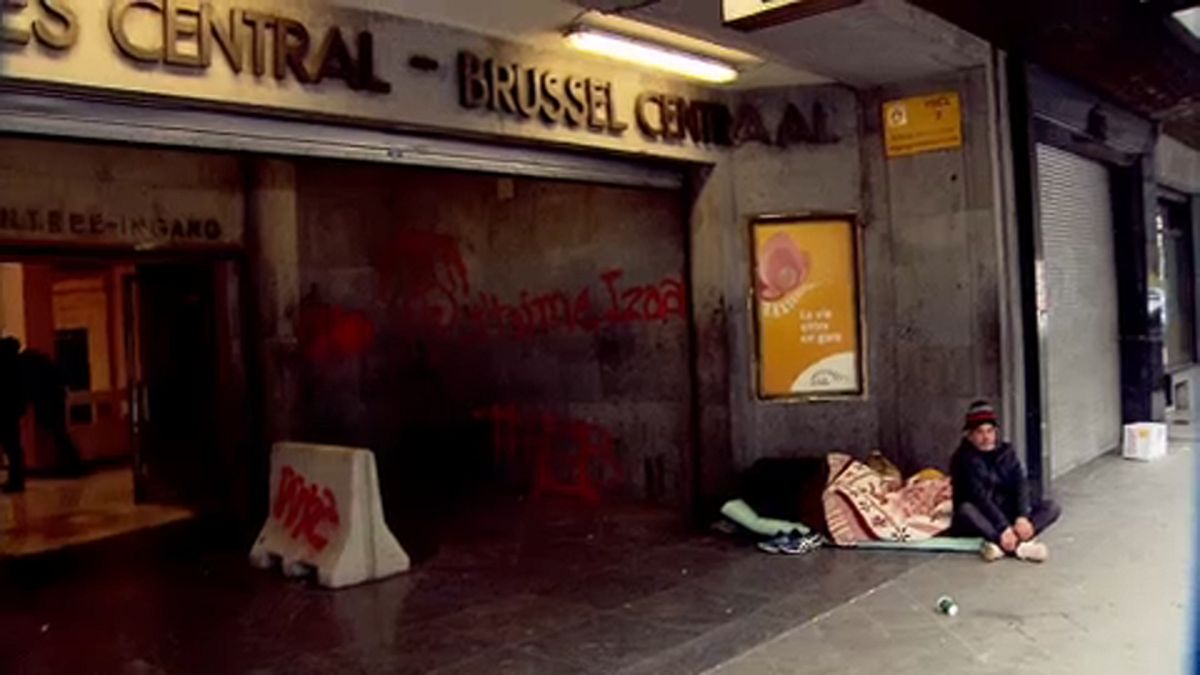 Bruxelles si mobilita per salvare i senzatetto dal freddo