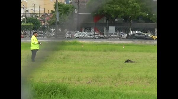 Ekvador'da kaçak yolcu faciası Ekvador'da kaçak yolcu faciası