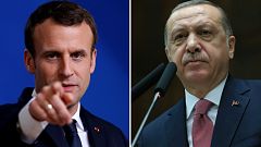 إيمانون ماكرون و رجب طيب إردوغان