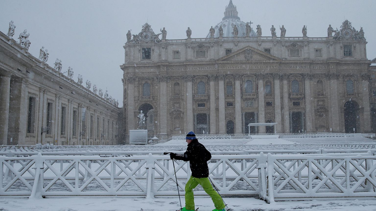 'Beast from the East' savages Europe