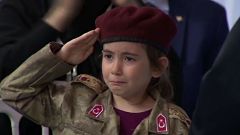 Erdogan slammed for telling sobbing girl, 6, her 'martyrdom' would be honoured
