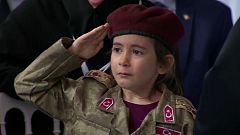 Amine: a criança que chorou mesmo antes de ouvir Erdogan