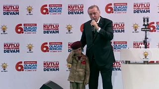 Эрдоган и дети