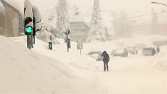 Record snowfall in Croatia, sub-zero temperatures on the Adriatic coast