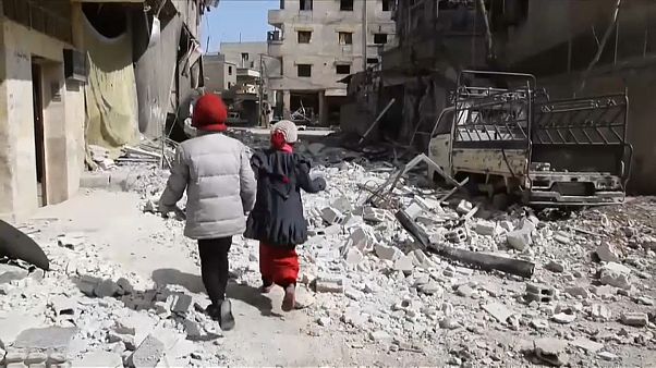 Zivilbevölkerung leidet in Ost-Ghouta Zivilbevölkerung leidet in Ost-Ghouta