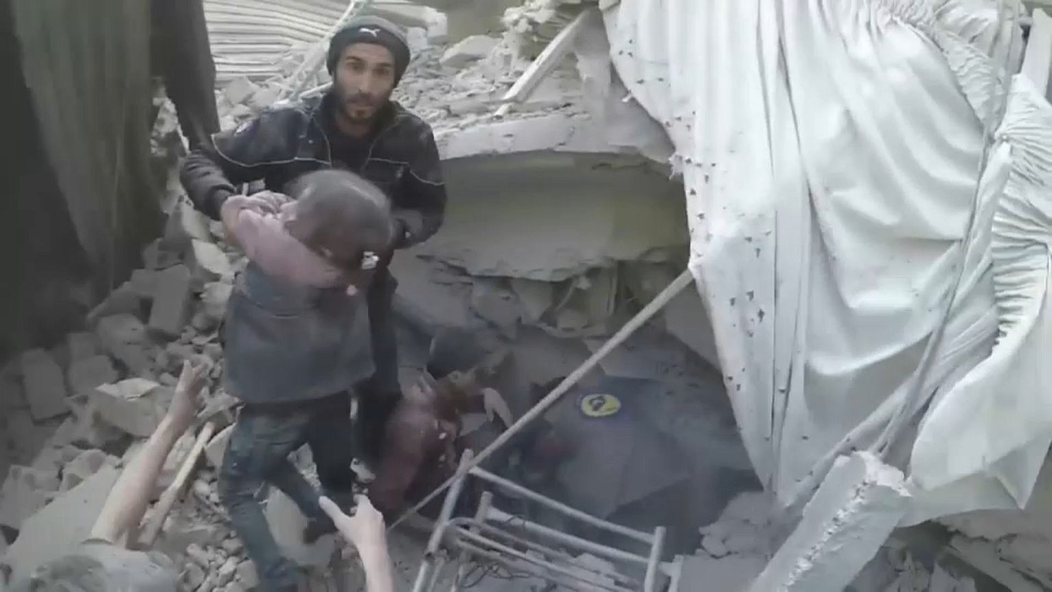 Les civils pris au piège dans la Ghouta orientale 