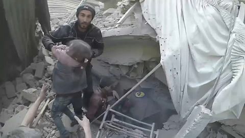 Les civils pris au piège dans la Ghouta orientale 