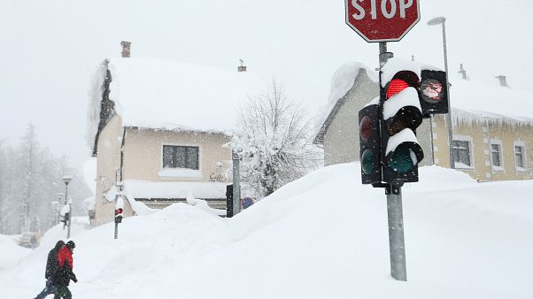 Nevada en Delnice, Croacia Nevada en Delnice, Croacia