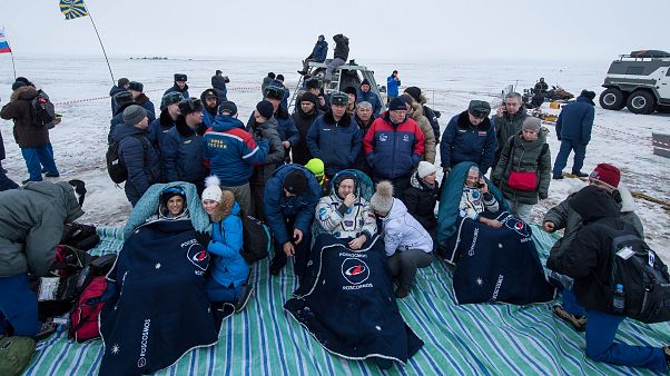Il rientro degli astronauti dalla Iss Il rientro degli astronauti dalla Iss