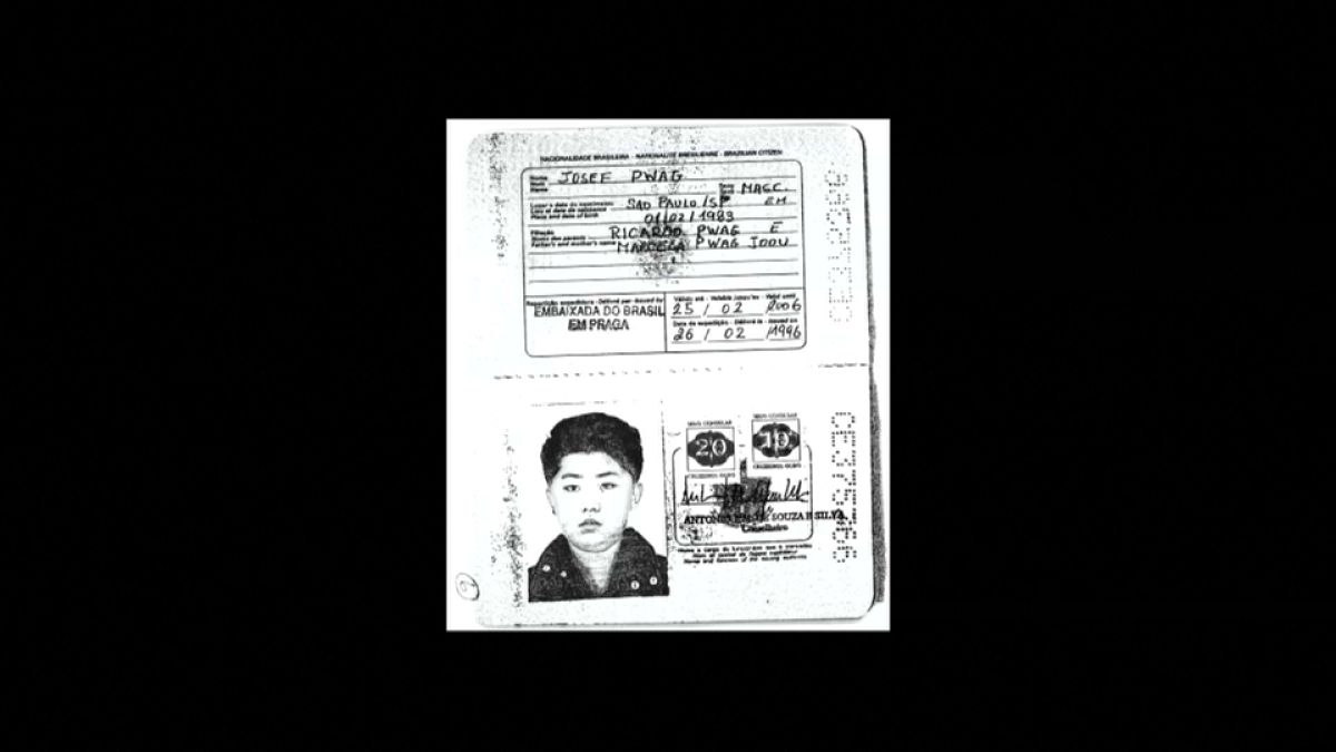 Photocopy of Brazilian passport used by North Korean leader Kim Jong Un
