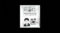 Photocopy of Brazilian passport used by North Korean leader Kim Jong Un
