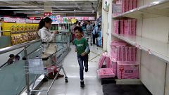 Panic buying 'toilet paper frenzy' in Taiwan