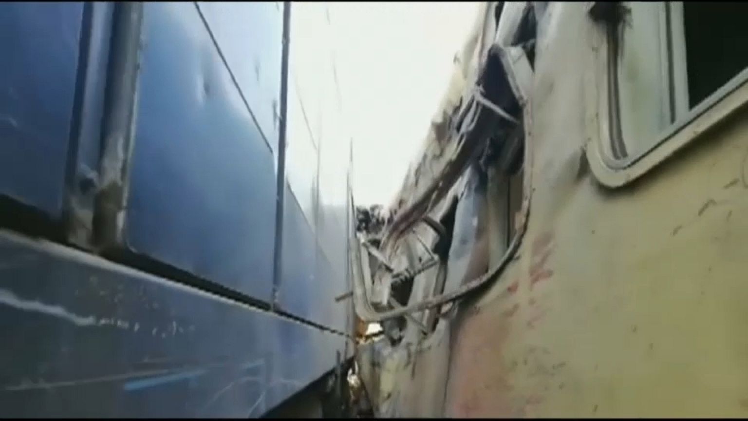 Enésimo accidente en la obsoleta red ferroviaria de Egipto