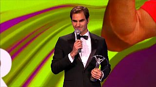 Federer wins Laureus Sportsman of the Year award