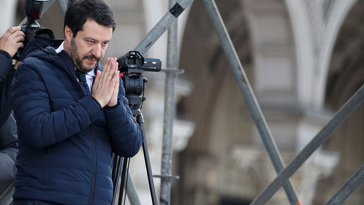 Matteo Salvini (fast 45): "Die Italiener zuerst"