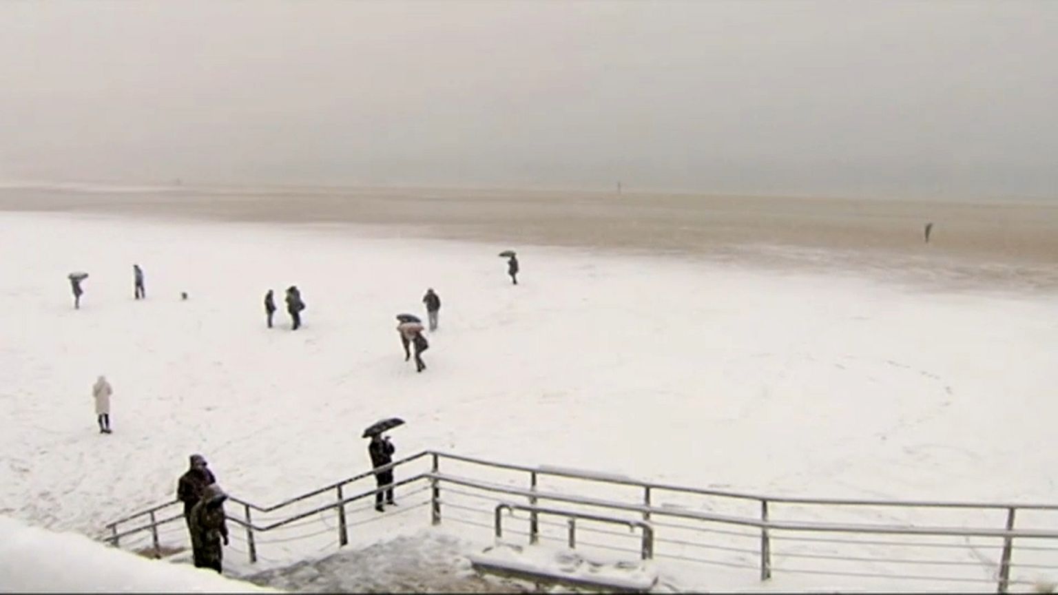 Snow in spain