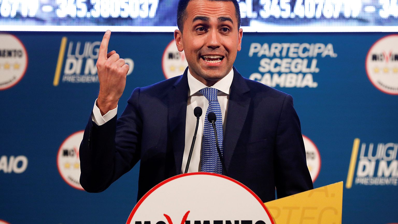 Ιταλία: Προεκλογική... κυβέρνηση από το Κίνημα 5 Αστέρων