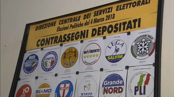 Polling stations prepare for Italy's general election Polling stations prepare for Italy's general election