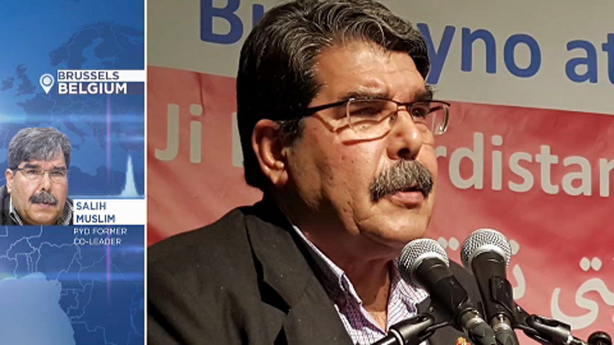 Ex-leader del Partito di Unione democratica curdo parla ai microfoni di Euronews 